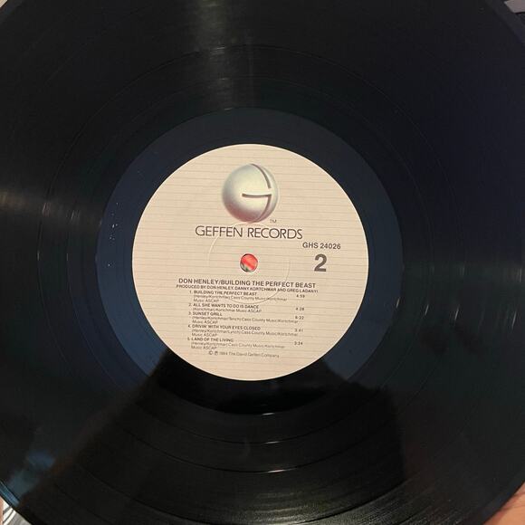 Don Henley - Building The Perfect Beast LP vinyl record rock - Picture 4 of 4